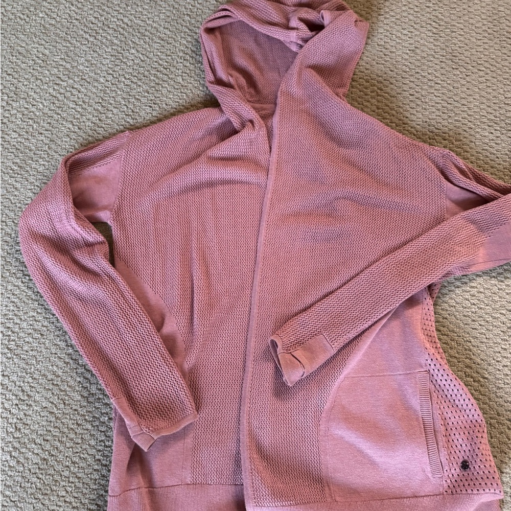 Lululemon Mesh Flyaway Cardigan